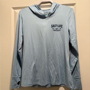 Salt Life Sky Blue Long Sleeve SPF Pullover